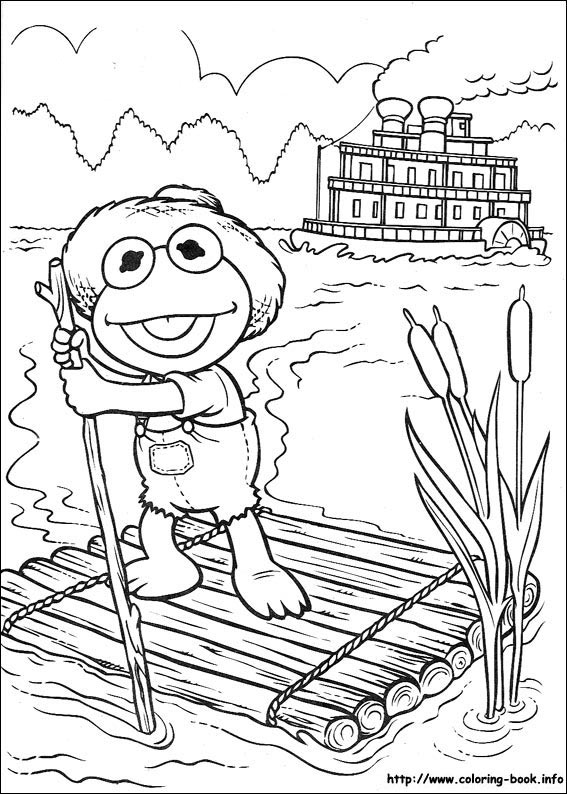 Muppet Babies coloring picture